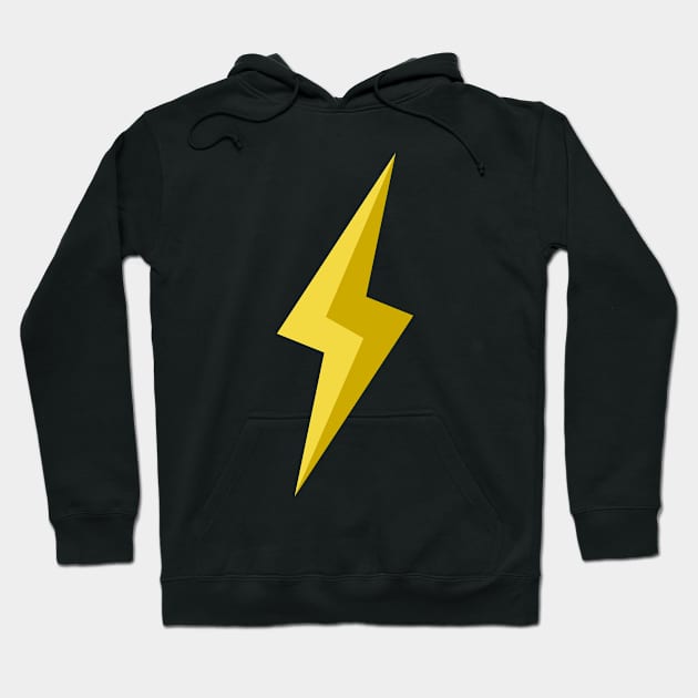 Thunderbolt, Lightning simple logo Hoodie by DenysHolovatiuk